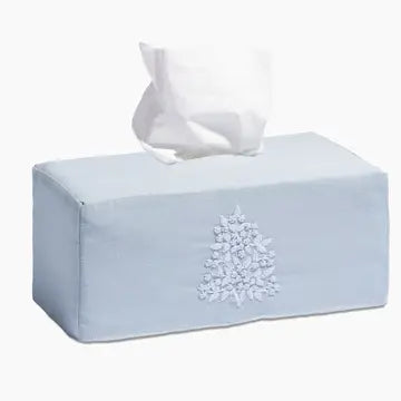 Rectangular Linen Tissue Box Cover