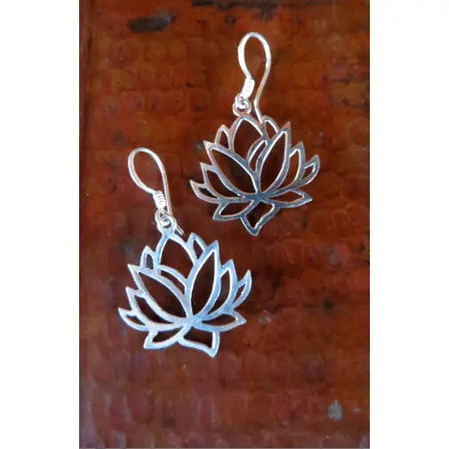 Sterling Silver Flower Earring