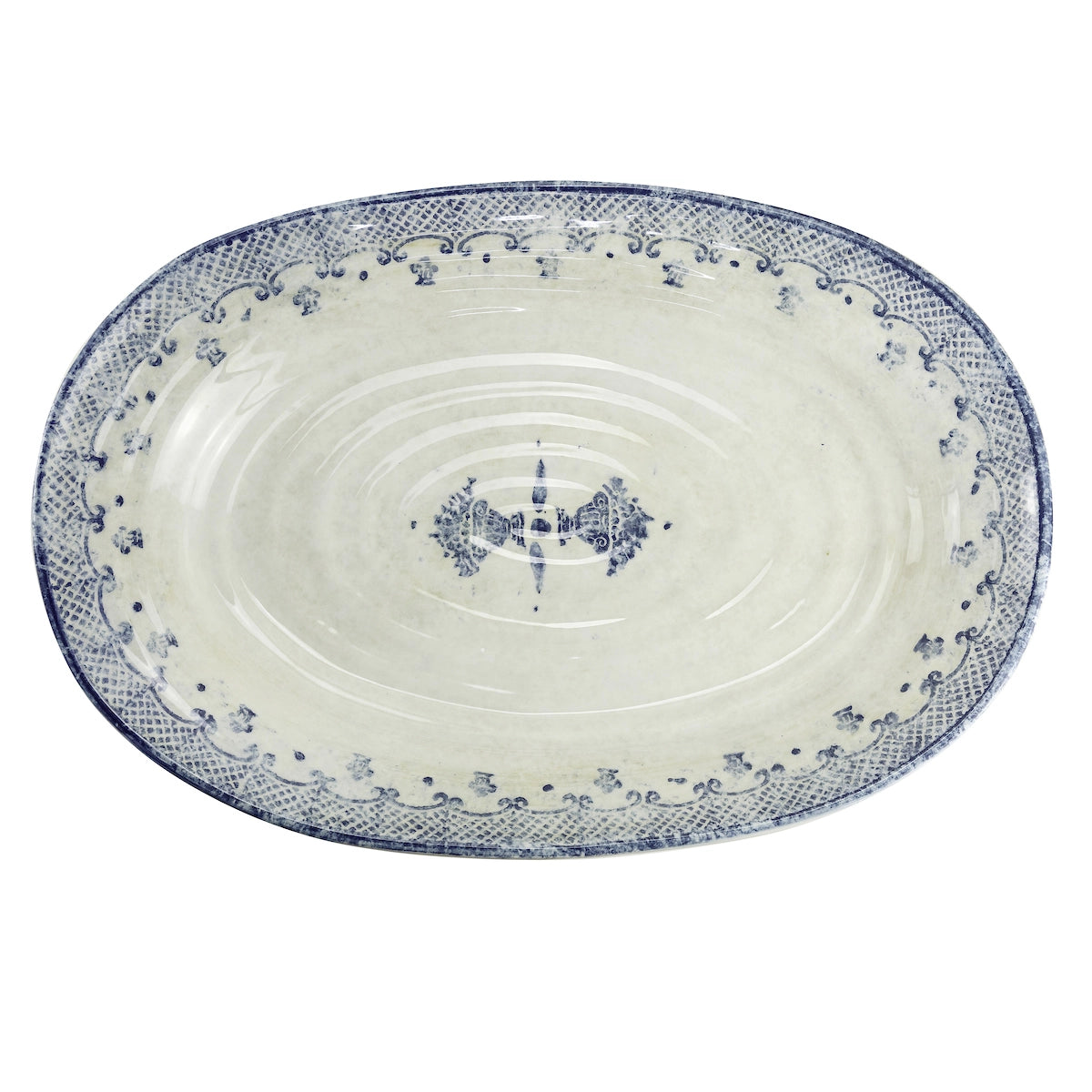 Burano Large Oval Platter (BOX IN LINEN CLOSET!)