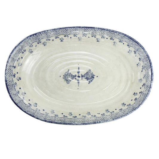 Burano Large Oval Platter (BOX IN LINEN CLOSET!)