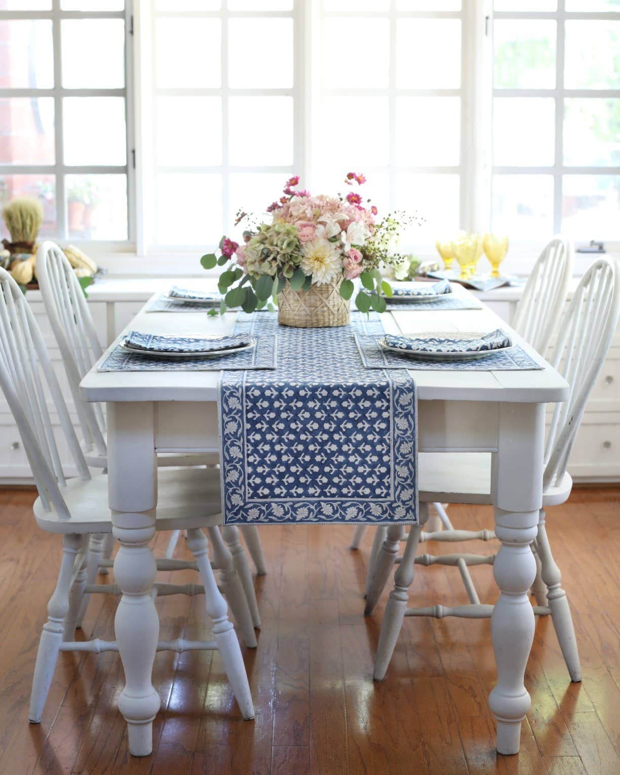 Placemat Charlotte Indigo, Set of 4