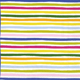 Striped Cocktail Napkins