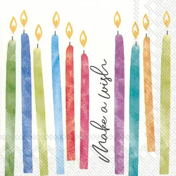 Birthday Wish Cocktail Napkins