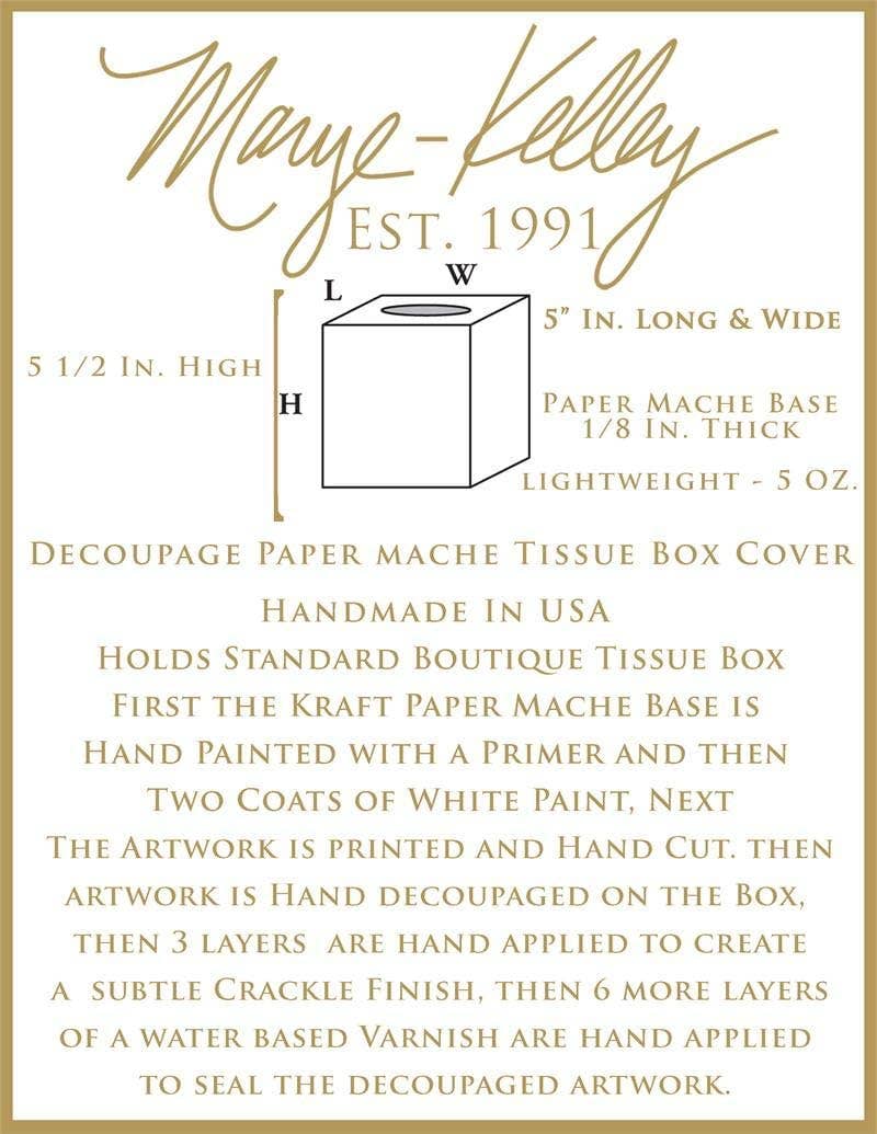 Luck of the Draw Tissue Box Cover