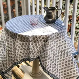 Stella Blue Tablecloth