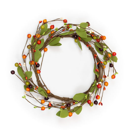 Berry and Vine Candle ring