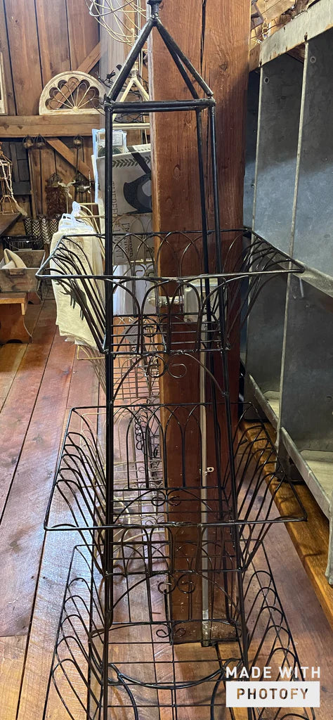 Triple Level Square Plant Stand