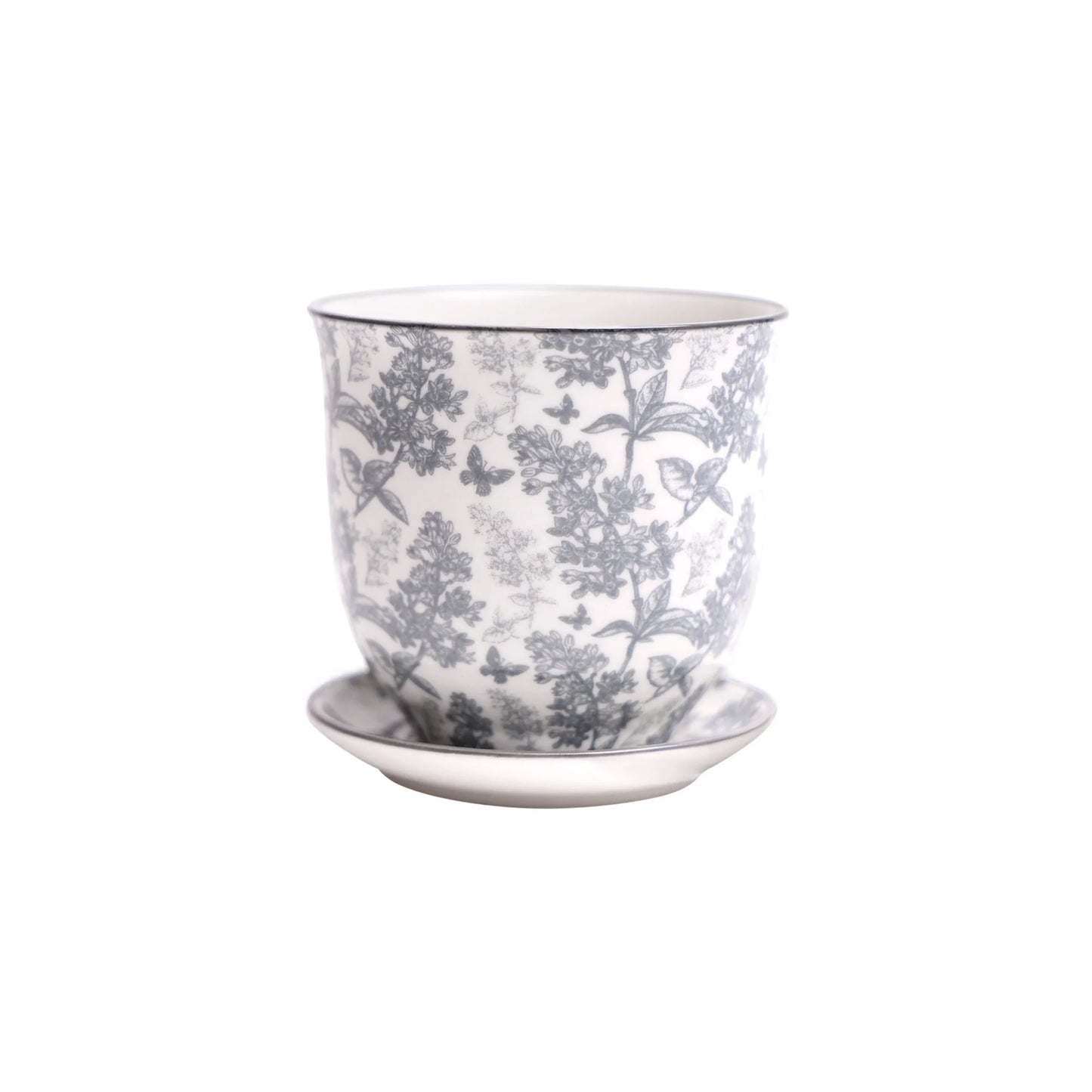 Pots with a Matching Saucer, pattern