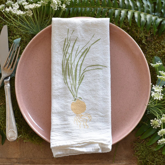 Napkins - Set of 4, Root Veg - Carrot, Radish, Beet, Onions