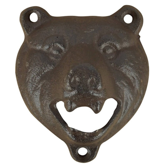 Bear Bottle Opener, Cast Iron