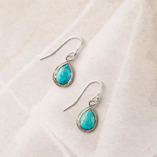 Silver Turquoise Earrings