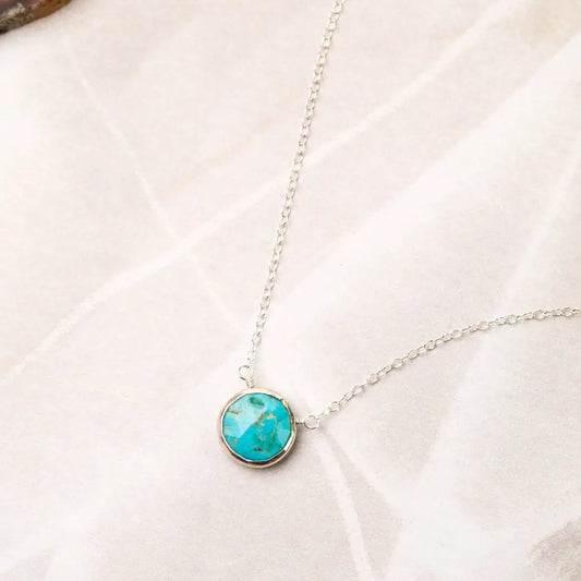 Silver Turquoise Necklace