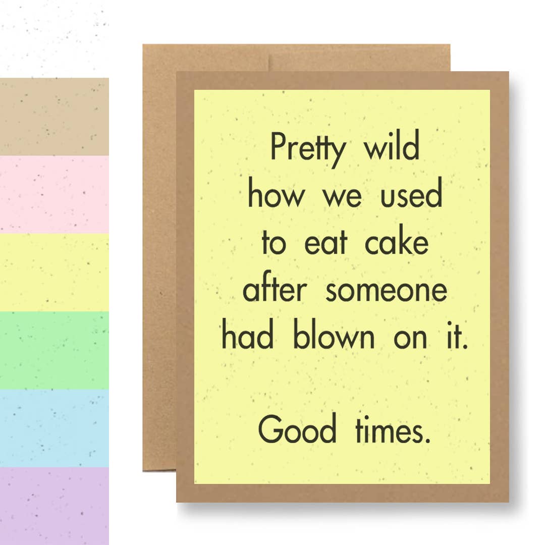 Grows Wildflowers - 7 Colors - ...someone had blown on it...