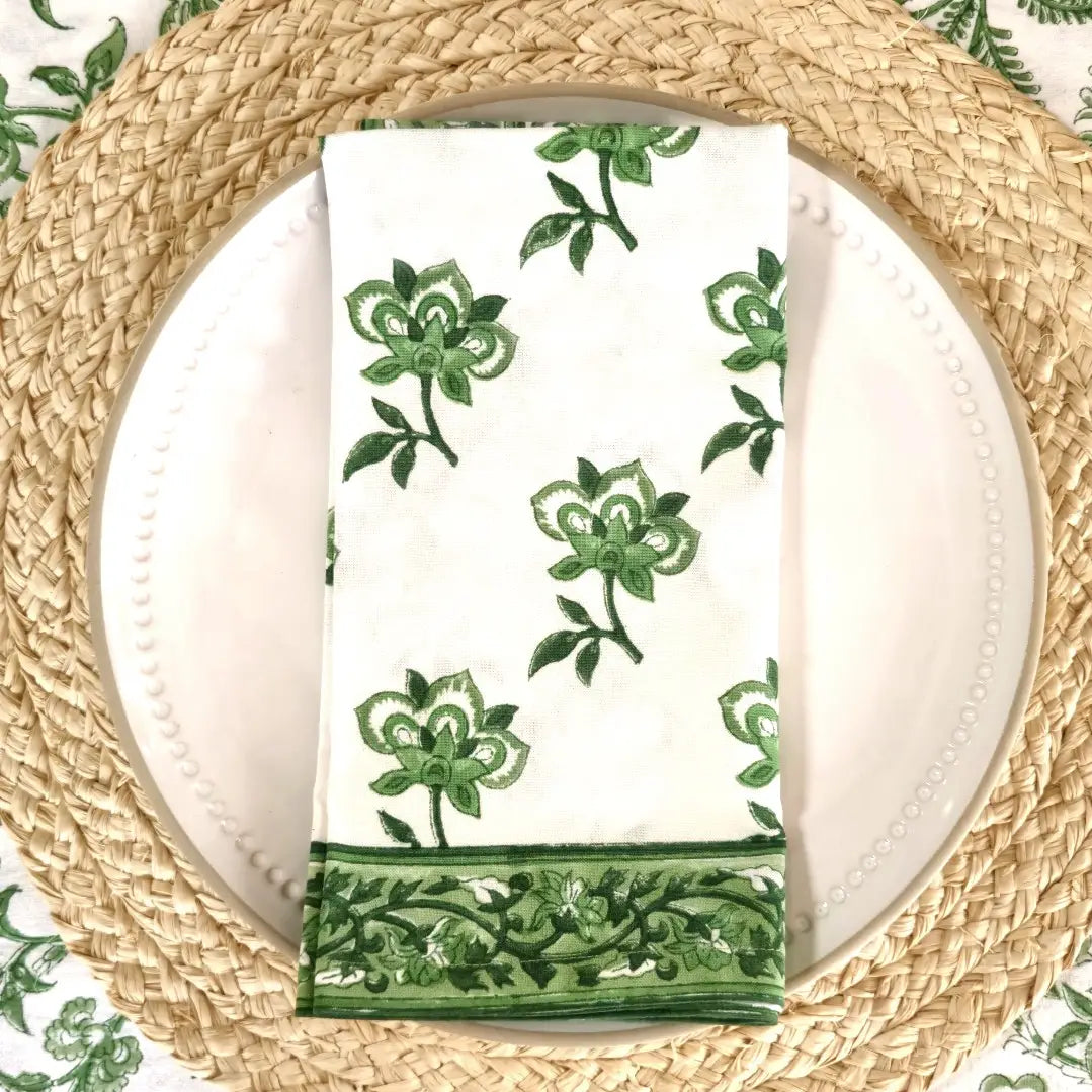 Lilibet Green napkins