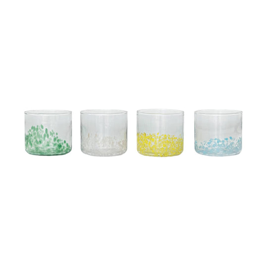 Confetti Drinking Glasses, Set of 4