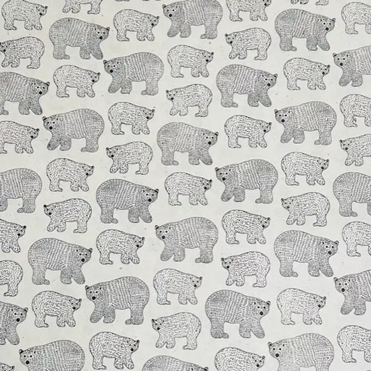 Bear Paper, Black and White