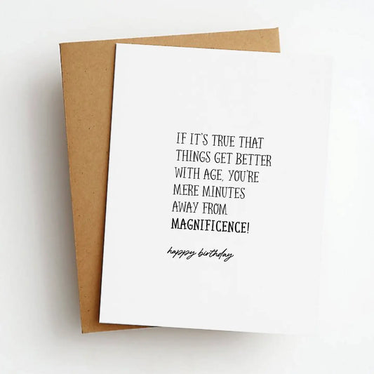 Magnificance. Card