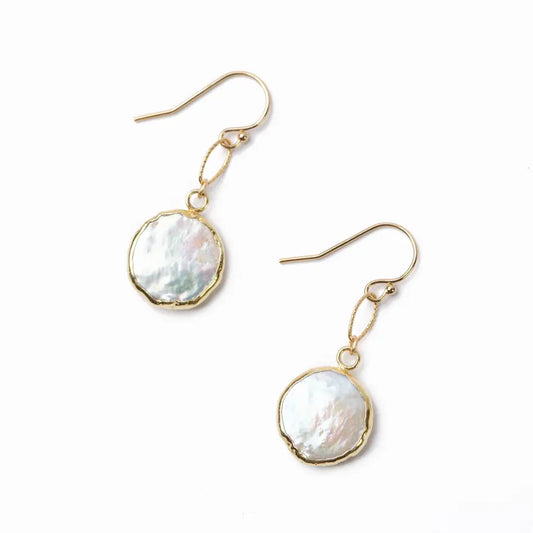 Simple Pearl Earrings