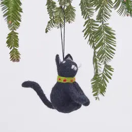 Black Cat Ornament
