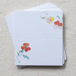 Pansies Place Cards