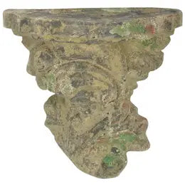 Wall Pedestal, Moss Green