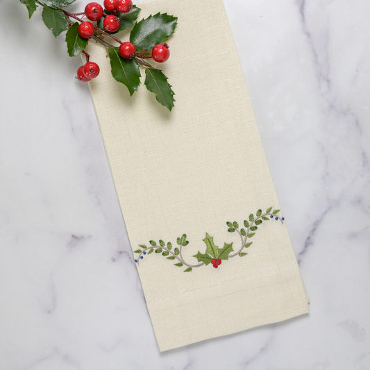 Medici Festivo Towel, Cream (Multi)