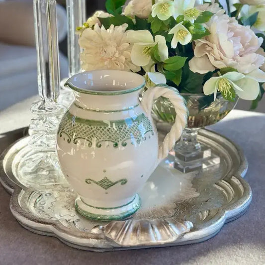 Burano Small Green Pitcher