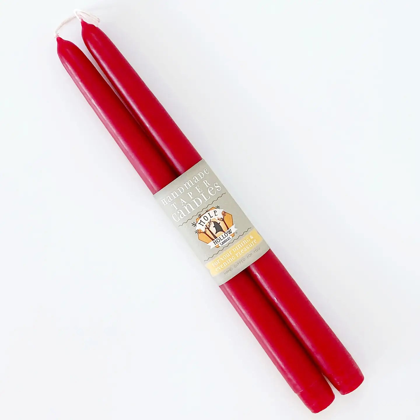 12" Hand Dipped Candles