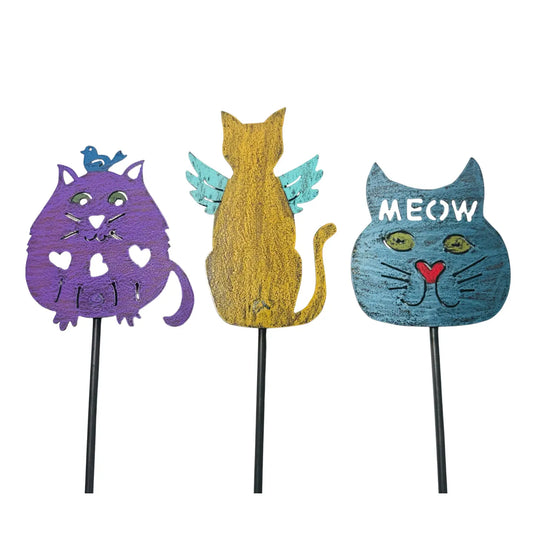 Cat Plant Stake