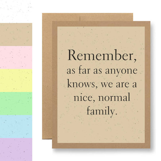 Grows Wildflowers - 7 Colors - ...nice, normal family