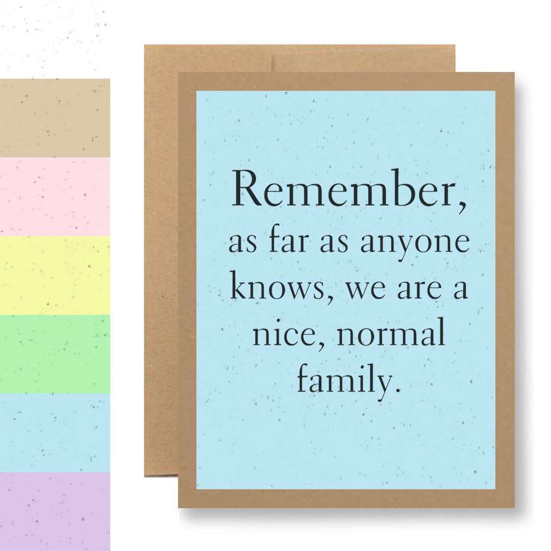 Grows Wildflowers - 7 Colors - ...nice, normal family