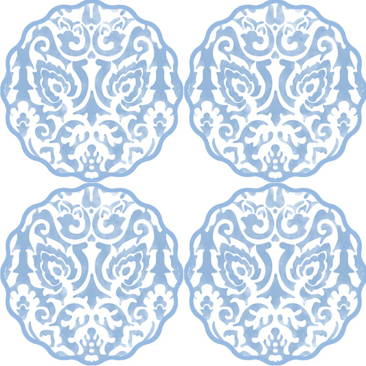 Scalloped Coasters36