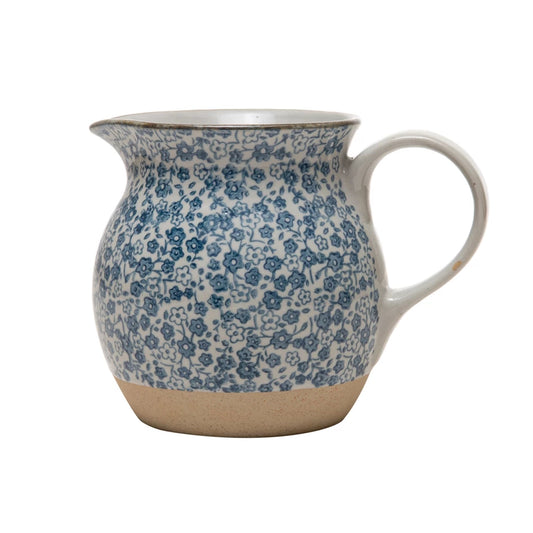 Floral Print pitcher
