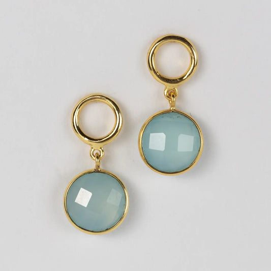 Sona Chalcedony Earrings