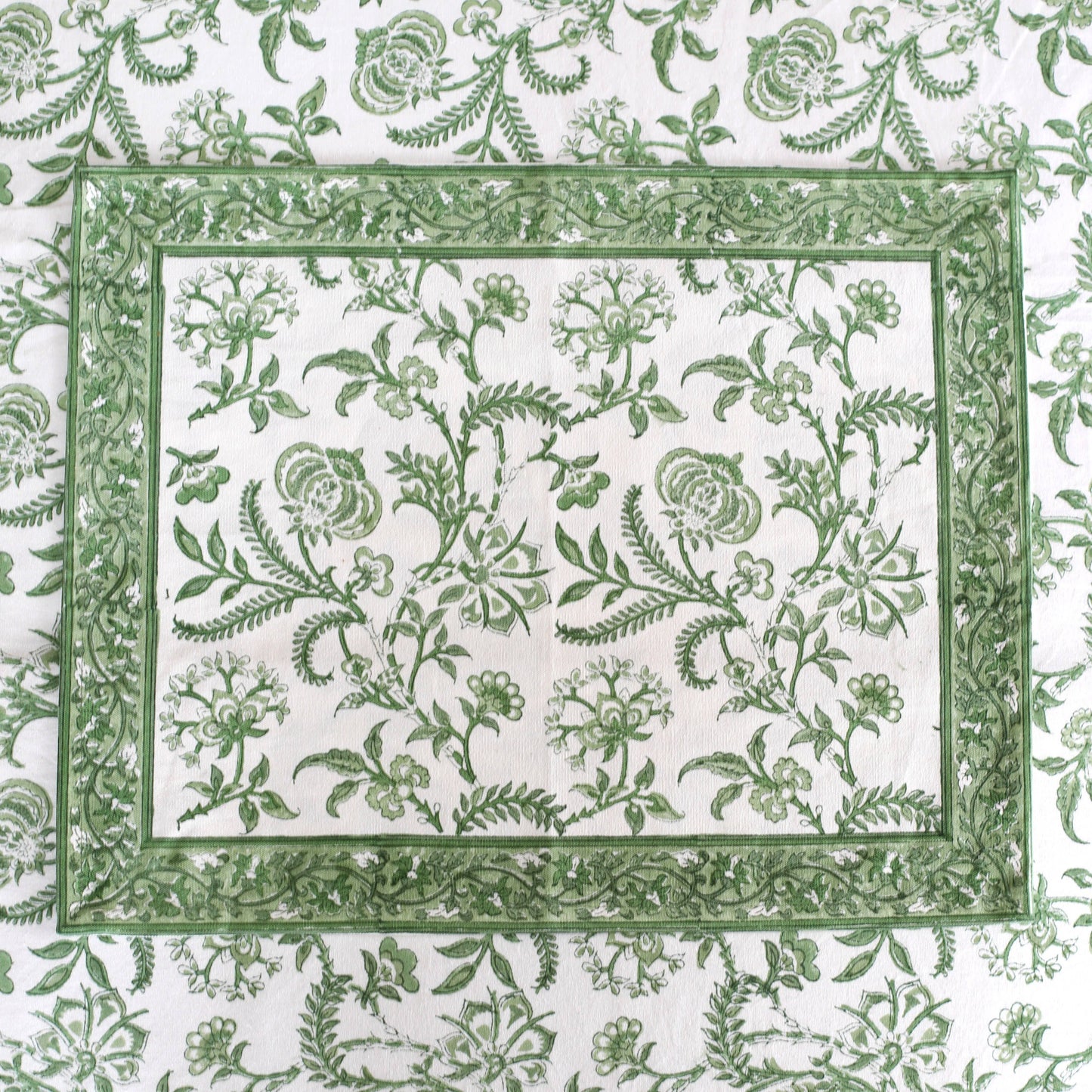 Placemat Lilibet Green, Set of 4