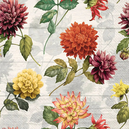 Gemma Fall Cocktail Napkins