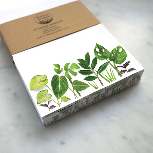 Houseplants Note Pad