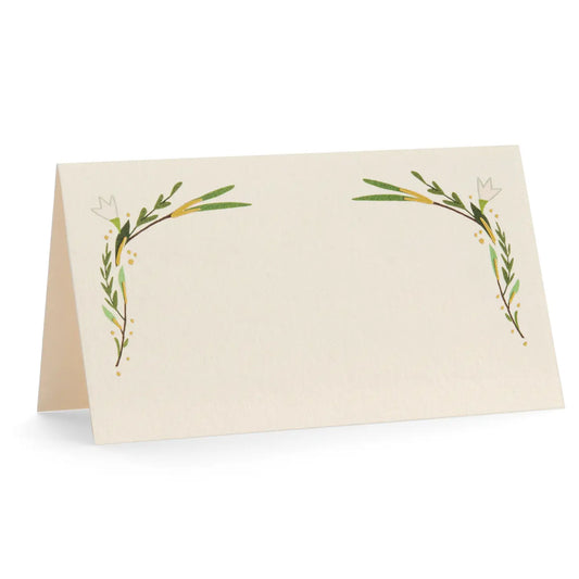 Green Place Cards