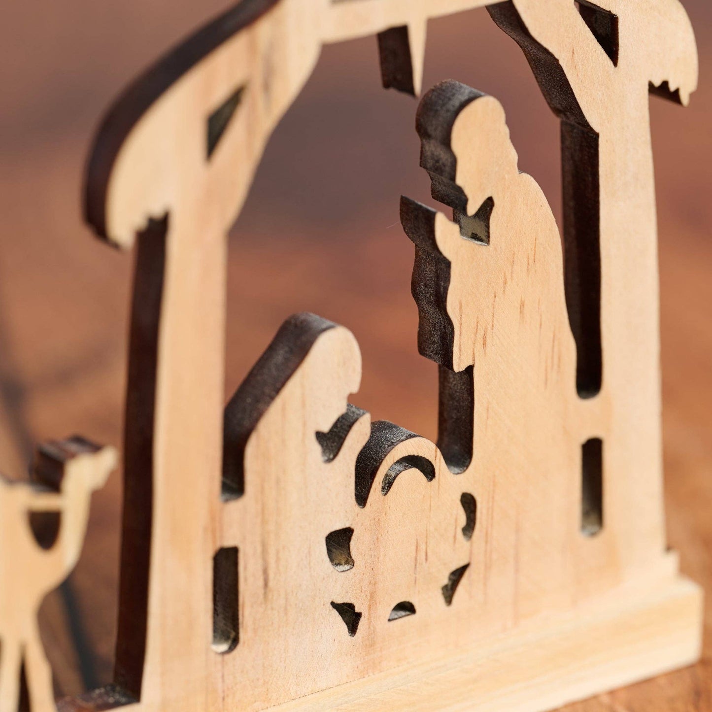 Pine Wood Nativity