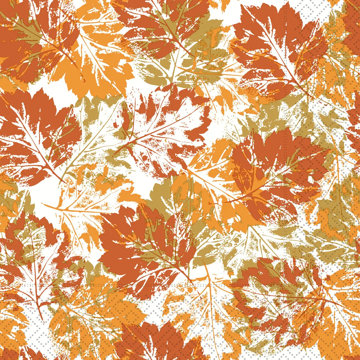 Harvest Leaves Cocktail Napkins