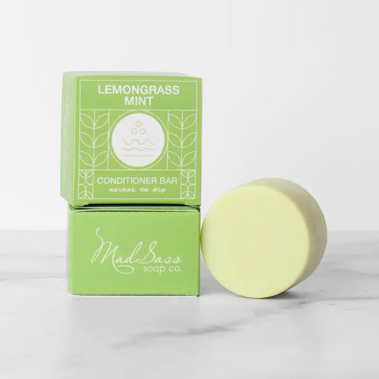 Lemongrass and Mint Shampoo and Conditioner Bars