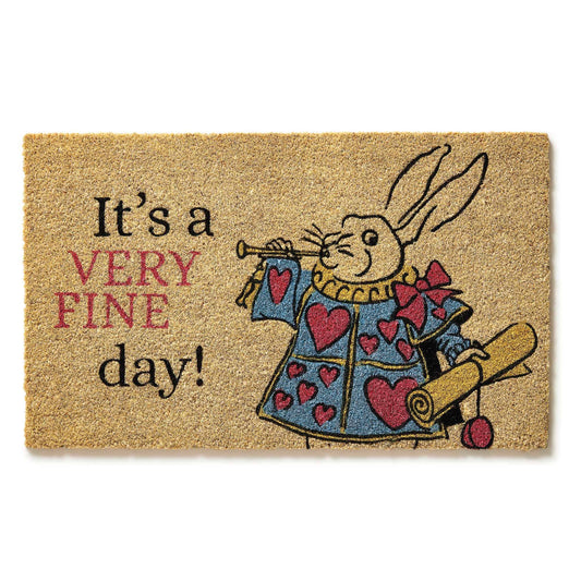 Victoria and Albert Museum It's a Very Fine Day Coir Doormat