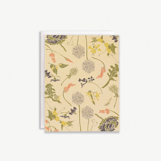 Card - Flowering Veggies
