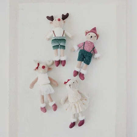 Reindeer and Bears in Clothes