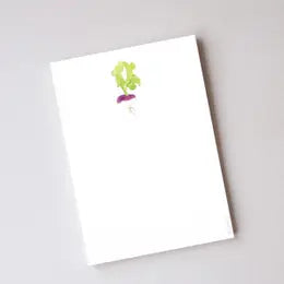 Note Pad, Fitz - cow, love bug, flower,bee, turnip