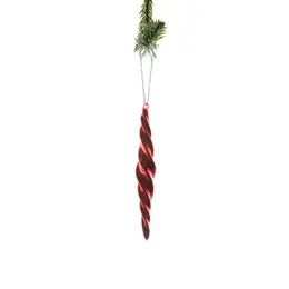 Red Spiral Final Ornament