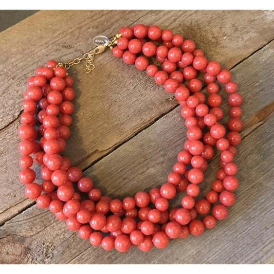 Beaded Vintage Sylvie Necklace