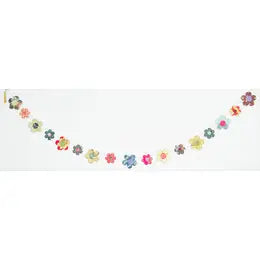 Multicolored Flowers Garland