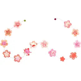 Pink Flower Garland, Blossoms