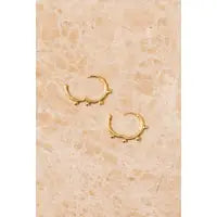 Charisse Huggie Hoop Earrings